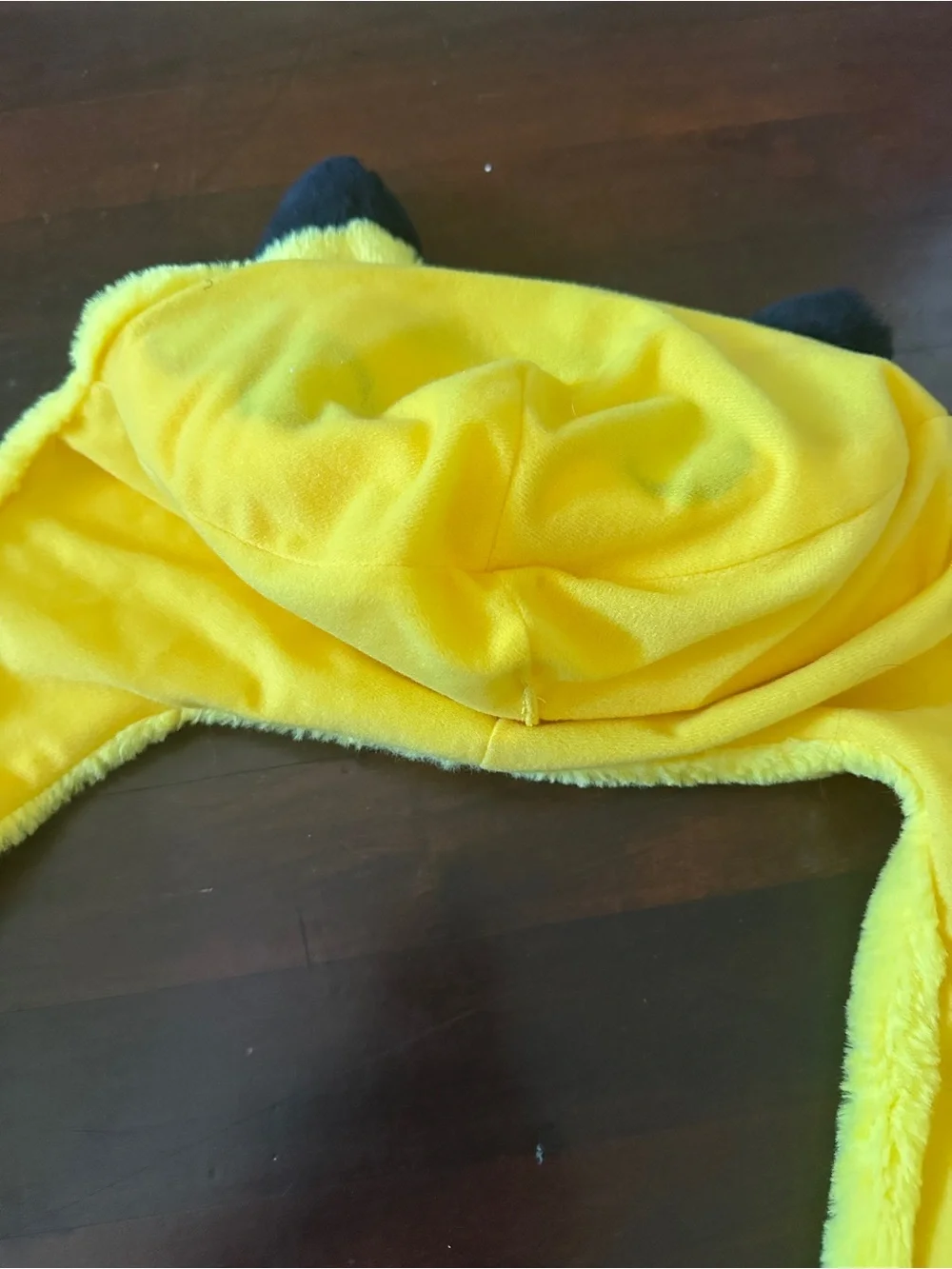 Pikachu Yellow Plush Character Hat with moving ears